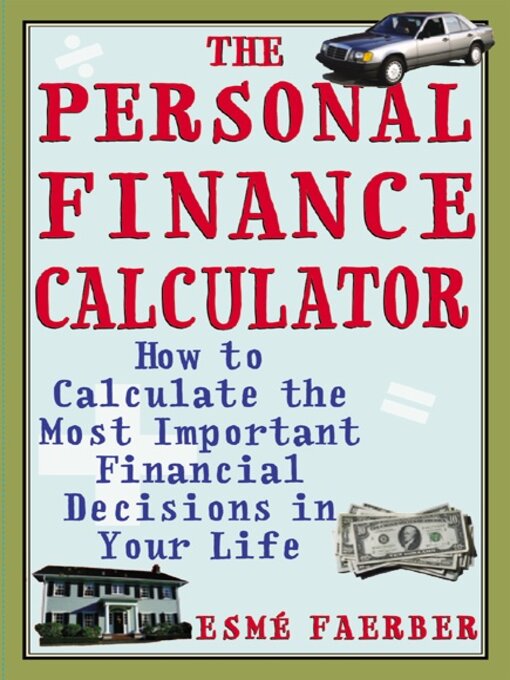 Title details for The Personal Finance Calculator by Esme E. Faerber - Wait list